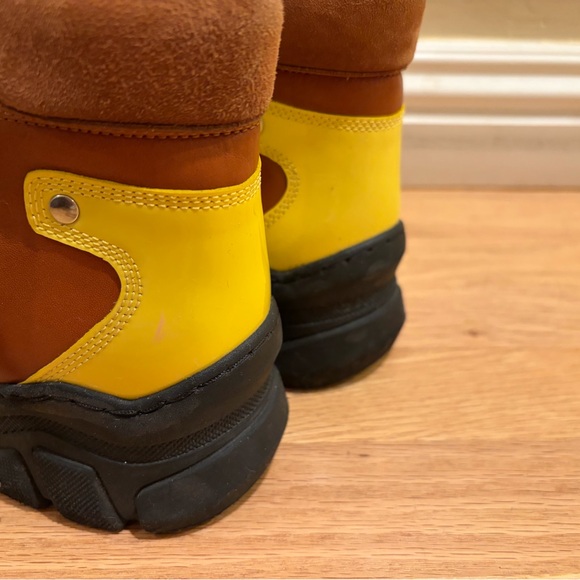 Anthropologie Another Project Hiking Boots – Yellow/Red, Women’s 37 - Picture 9 of 11